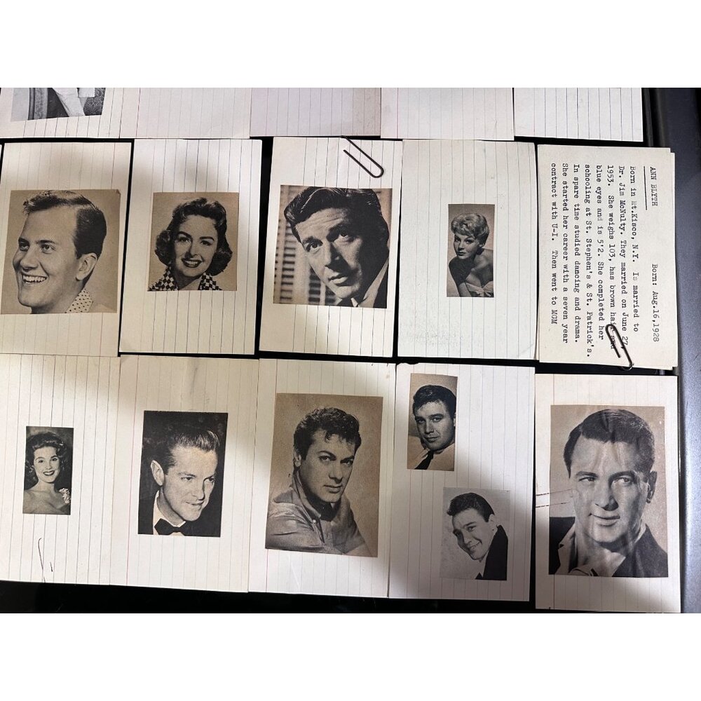 Vintage Hollywood Actors & Actresses Photo Biography Collection 1950s-1960s - Picture 5 of 10